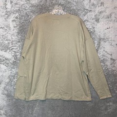 Topman Men Classic Clean Minimal Neutral Crew Neck Long Sleeve T Shirt XS NWT