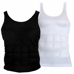 Men’s Athletic Slimming Compression Tank Top Waist Slim Body Shaper