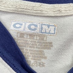 CCM Hockey Jersey Shirt Mens XL Navy Greenville Swamp Rabbit Striped