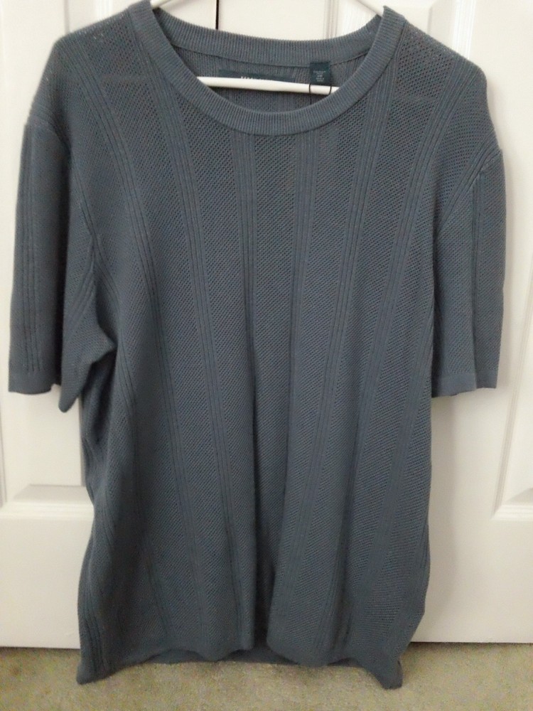 NWT Men’s Size Large Perry Ellis Blue Mirage S/S T-Shirt