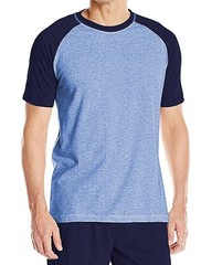 Medium Men’s Hanes X-Temp Tee Shirt Short Sleeve Crewneck Blue