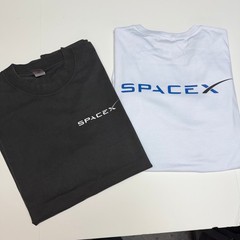 SpaceX Front & Back Print Vintage Premium Tee NASA Elon Musk Tesla Space X BFR