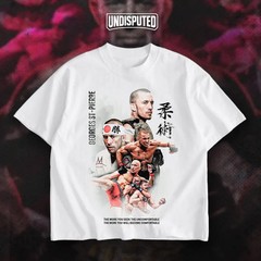 Georges St-Pierre Heavy Cotton UFC T-shirt MMA Gift for MMA Fans