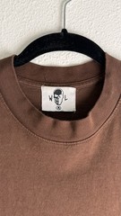 Warren Lotas Brown Nuke Cowboy Long Sleeve Tee Shirt Size M