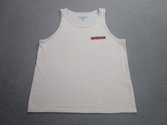 Chubbies Tank Top Shirt Mens Medium White Heather Neon Windsurf Graphic Retro