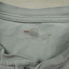 Carhartt Shirt Mens 2XL XXL Tall Beige FR Henley Force Flame Fire Resistant Work