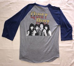 RARE 80’s Quiet Riot Shirt Metal Health Tour 1983 Bang Your Head 3/4 Sleeves L