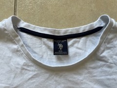 U.S. Polo Assn. Men’s Short Sleeve Crew Neck Pony Logo USPA-1890, sz 3XL White