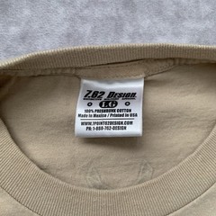 Vintage 7.62 Design Air Force Shirt Size L Eagle Pilot Military Cartoon USA