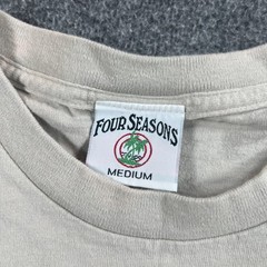 Vintage 1990’s Four Seasons Tee Shirt Made in USA Single Stitch Crew Neck