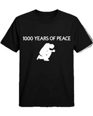 Peace T Shirt of Faith Adult S, M, L, XL, XXL. Inspirational God Jesus Christ