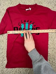 VTG Dockers T Shirt USA Cotton Red “Classic Dockers Trademark” Medium