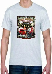 Adult DryBlend® T-Shirt – ( FULL SERVICE ROD ROUTE 66 – HOT ROD / PIN-UP / HOTTI