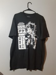 My Hero Acadamia NWT Graphic Tshirt Black Short Sleeve Men’s Size XL Cartoon