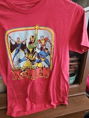 Marvel Comics X-Men Wolverine Cyclops Phoenix Red Graphic Tee Men’s M