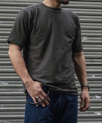 10.6 oz Reverse Weave T-Shirt – Dark Gray Bronson Mfg. Co. L🇺🇸USA SHIP