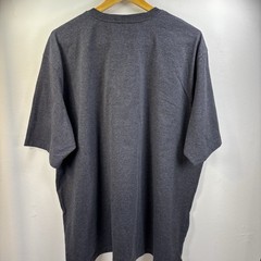 Carhartt Men’s Shirt 3XL Dark Grey Yellow Logo Short Sleeve T-Shirt