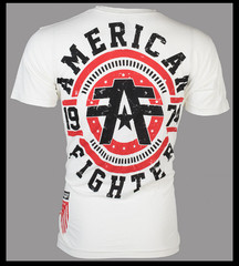 AMERICAN FIGHTER Vintage White BRADLEY Athletic Graphic T-shirt NWT