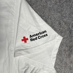 American Red Cross Peanuts Snoopy Woodstock Blood Donor T-shirt Mens 2XL White