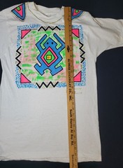 Vintage 1980s Hand Painted Single Stitch T-Shirt Excellent Condition