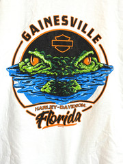Harley-Davidson Motorcycles Gainesville, Florida Men’s Size 3XL White T-Shirt