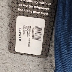 Travis Mathew T-Shirt Mens XL Blue Return Ticket Graphic Short Sleeve A42234