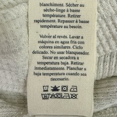 Faherty Mens Cloud Cotton Waffle Crew XXL Ivory Heather Thermal Shirt NWT