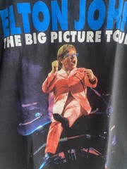 Elton John Vintage 1998 Big Picture Tour T Shirt Medium BG