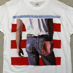 Vintage 1985 Bruce Springsteen Born In The U.S.A. Tour T Shirt Large