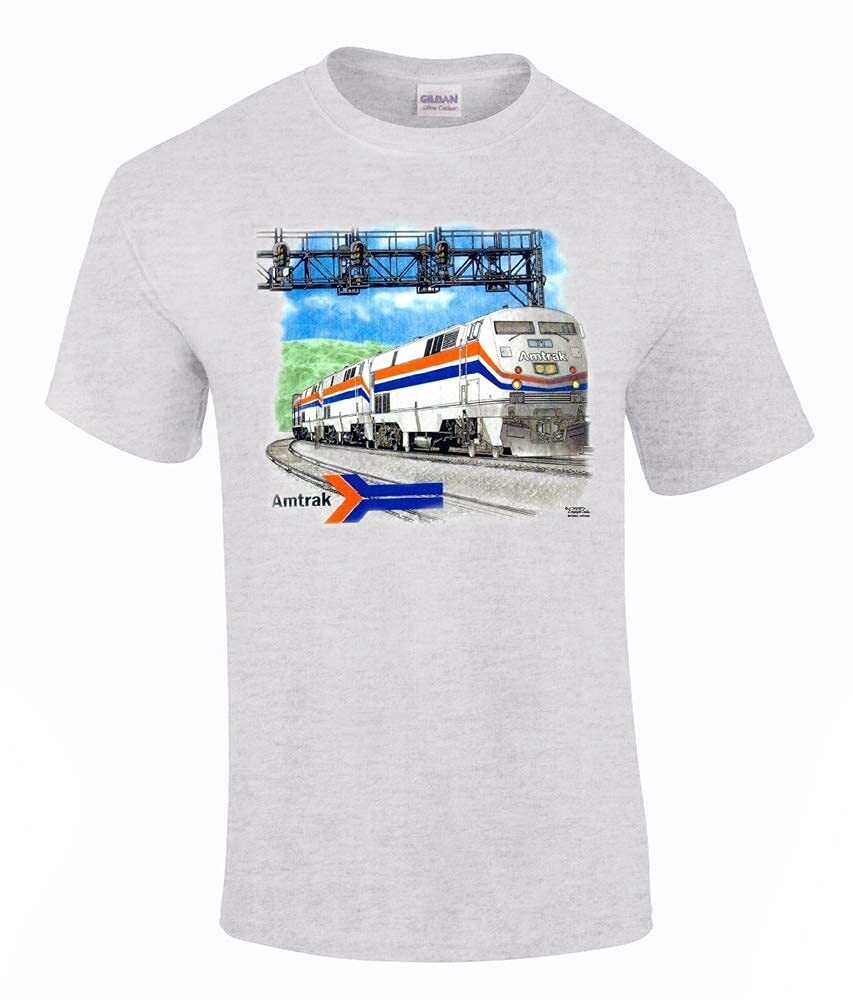 Amtrak Genesis Trains Authentic Railroad T-Shirt for youth and adults [20006]