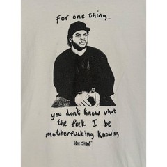 Ripple Junction Boyz n the Hood Ice Cube Doughboy White Graphic T Shirt XXL