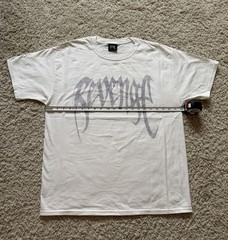Revenge – White “Chain” Tee Men’s Size Large Crewneck 100% Authentic 2019 RARE