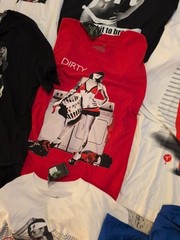 10X Two In The Shirt “Tits” Tees New All XL READ 8 TAGS 2 WITHOUT BUT NEW RARE