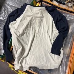 Nautica Vintage Classic Sailing Raglan Long Sleeve Shirt XL