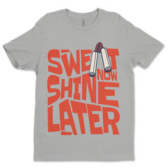 Custom T-Shirt sweet now shine Dtf Print On Next Level T-Shirt unisexSoft Cotton