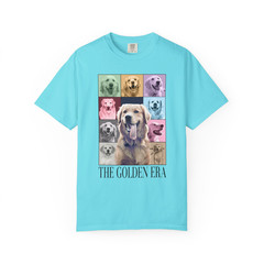 Golden Retriever Dog Shirt Comfort Colors®: Relaxed Fit, Soft Cotton – Unisex