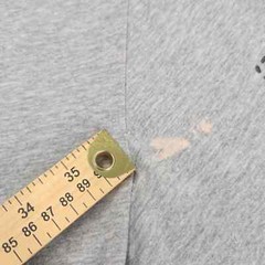 True Religion Shirt Mens Large Gray Heather Spellout Long Sleeve Crew Neck