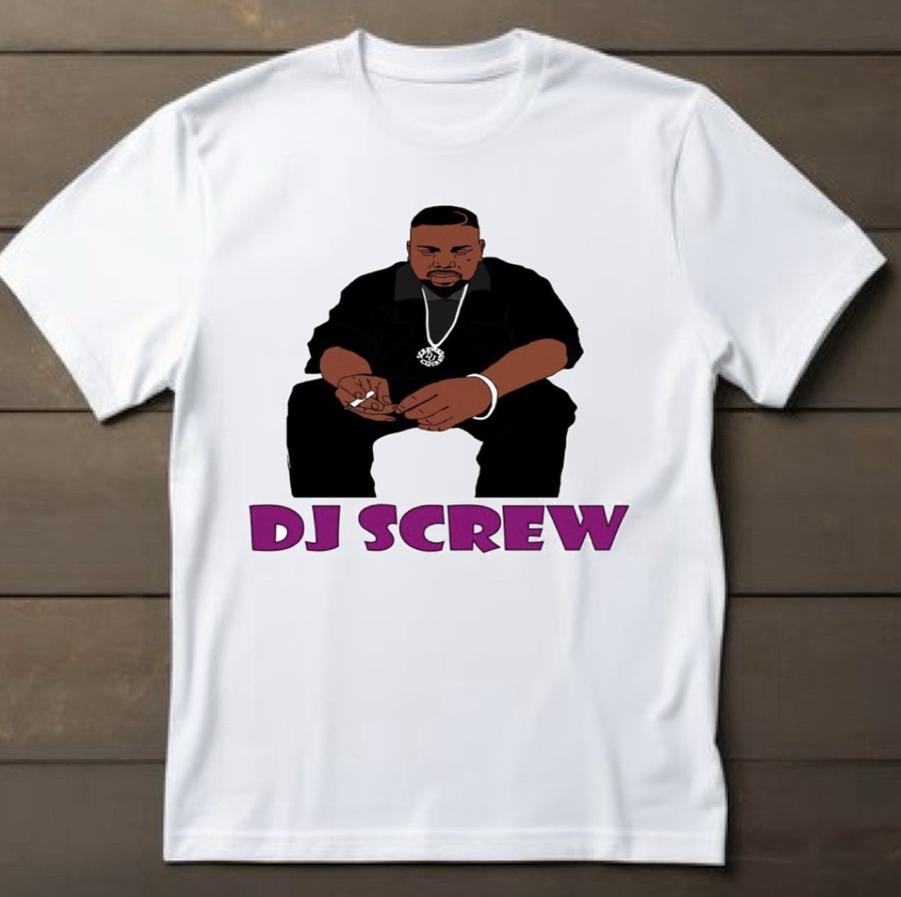 Dj Screw Graphic T Shirt – Size XS S M L XL 2XL