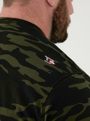 D555 DUKE BIG MENS CAMOUFLAGE T-SHIRT JUNGLE GREEN 2XL 3XL-6XL 7XL 8XL KS16427