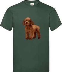 Cockapoo Dog Brown Pet Family Novelty T Shirt Various Colours And Sizes