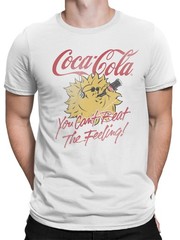 Officially Licensed Coca Cola Classic Vintage Design Men’s T-shirt