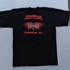Harley Davidson Chandler Arizona Black T-shirt Size XL