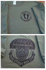 PARARESCUE That Others May Live USAF Silk Screen T-Shirt XL Ultra Cotton 6oz