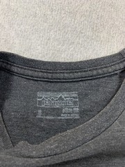 Patagonia Slim Fit Logo Short Sleeve Crew Tee Shirt (Men’s Small) Gray