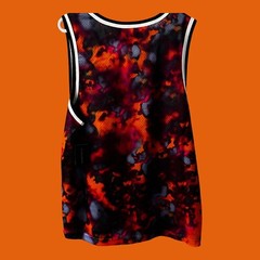 No Boundaries Mesh Tank Orange Size Medium (38-40) NWT
