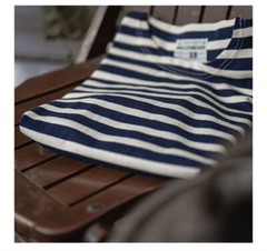 Bronson Breton Stripes T-Shirts Retro Short Sleeve Marine Sailors Shirts TEE USN