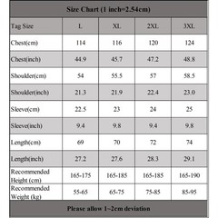 Men’s V Neck Short Sleeve T Shirt Loose Fit Pure Color Texture Casual Top