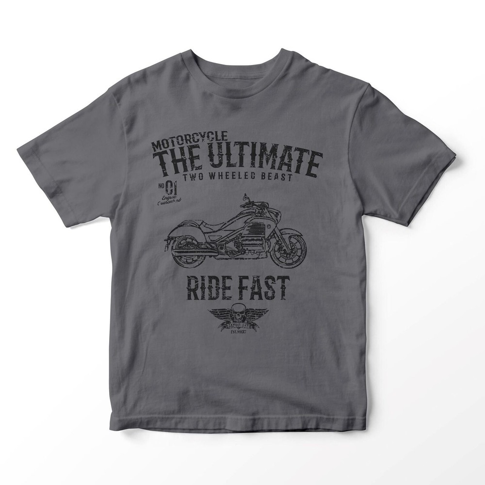 JL Ultimate Illustration for a Honda Valkyrie 2015 Motorbike fan T-shirt