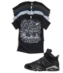 Jordan 6 Cap and Gown Matching T-Shirt – Cap N Gown Me Sneaker Match Tee