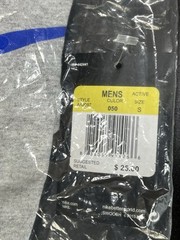 Nike JUST DO IT Swoosh Tee Shirt – AA2097 050 – Grey Black Blue Sz S